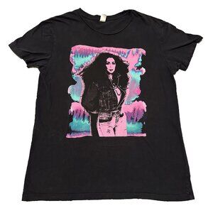 CHER Size M - Concert T- Shirt Collection 2021  - Black